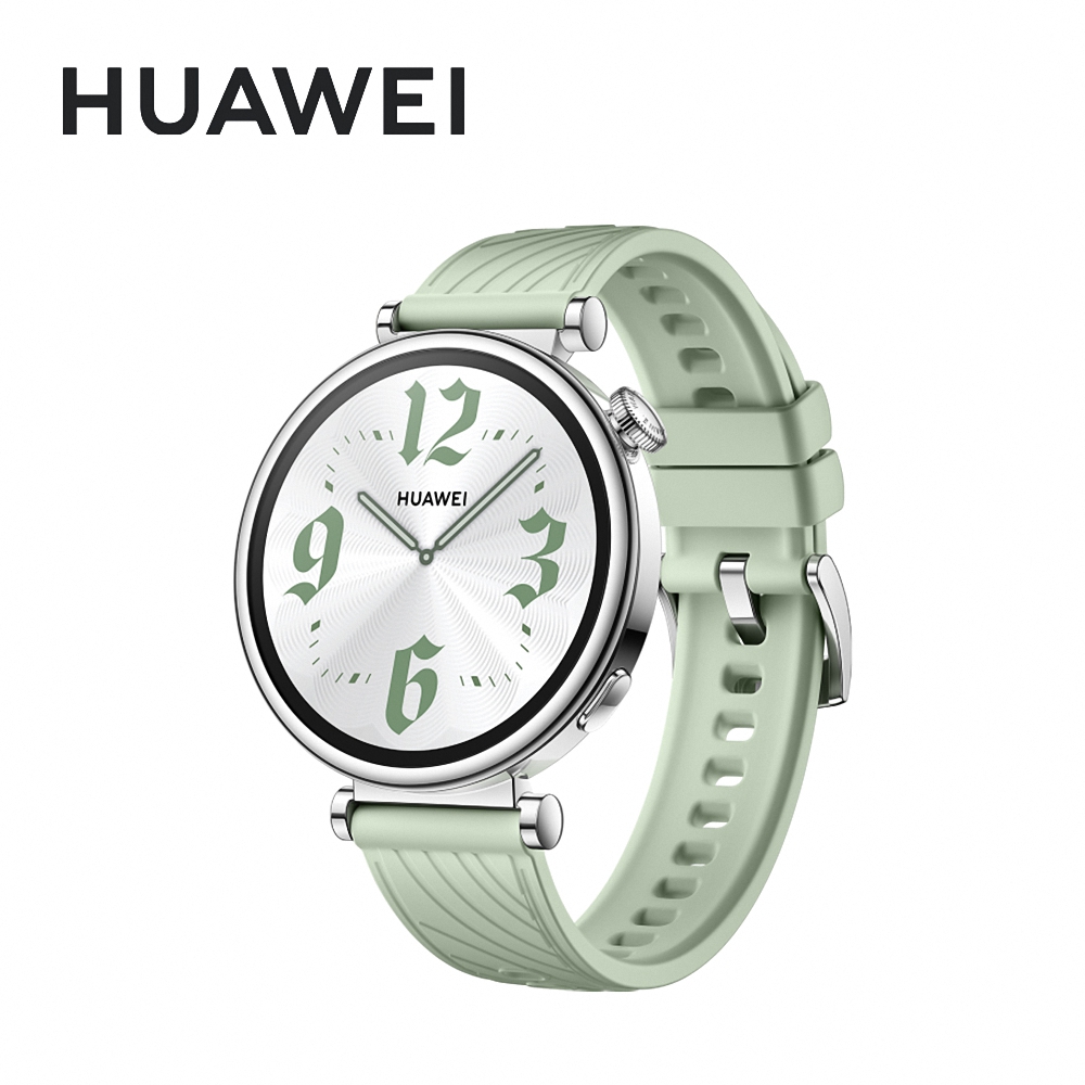 HUAWEI Watch GT4 41mm GPS 運動健康智能手錶 活力款-草木綠