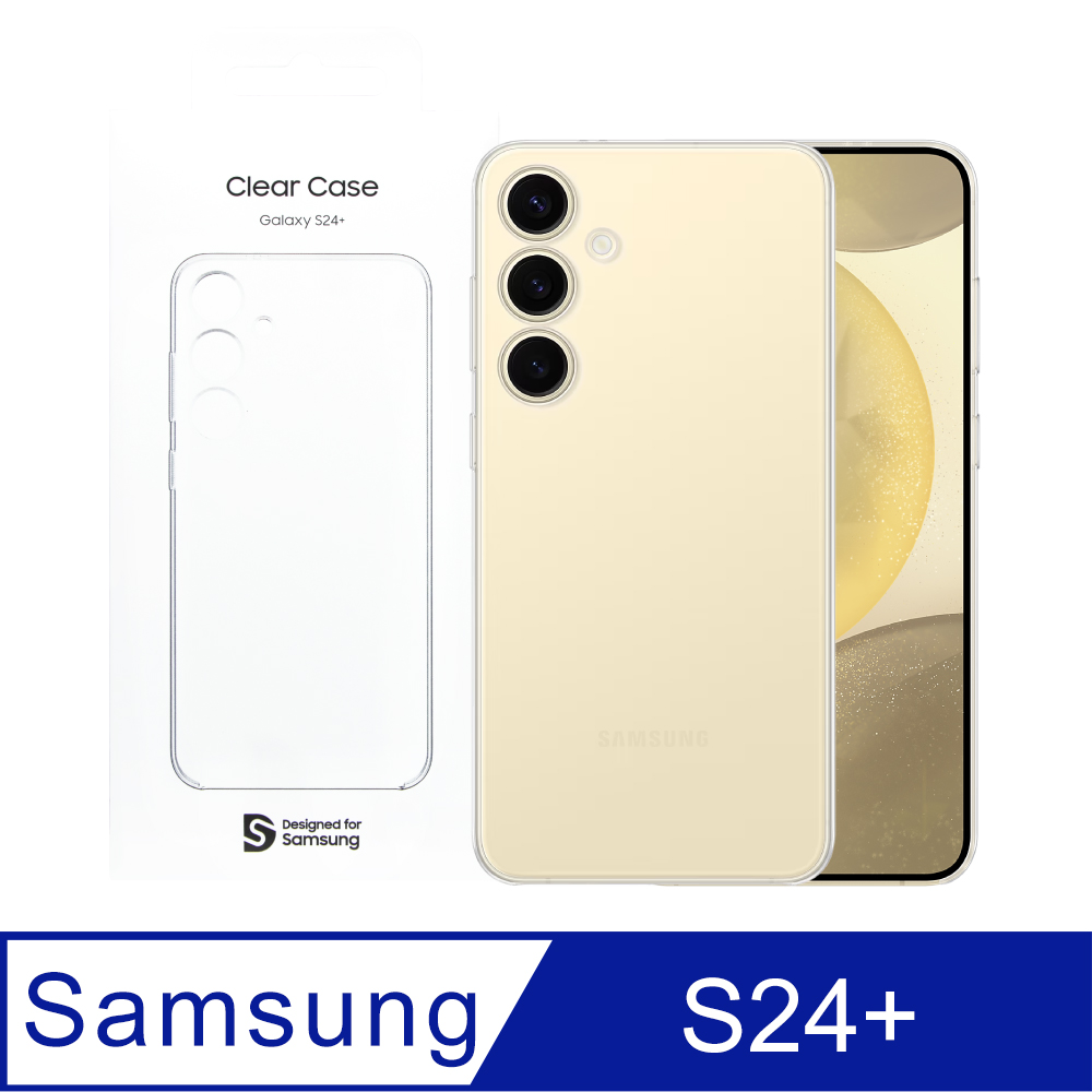 SAMSUNG Galaxy S24+ 5G 原廠透明保護殼 (GP-FPS926)