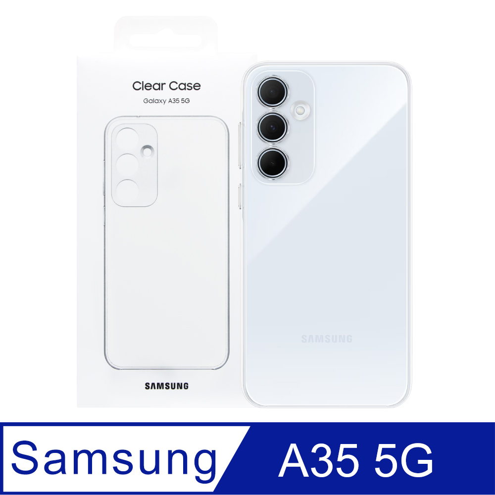 SAMSUNG Galaxy A35 5G 原廠透明保護殼 (EF-QA356)