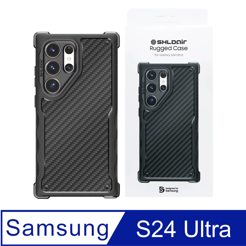 SAMSUNG SHLDAir Galaxy S24 Ultra 原廠軍規防摔保護殼 (GP-FPS928)