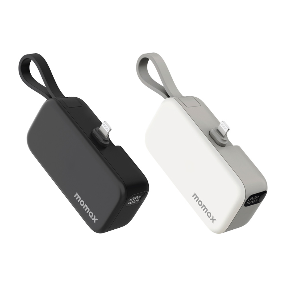 Momax 1-Power Mini MFi 5000mAh 迷你帶線行動電源