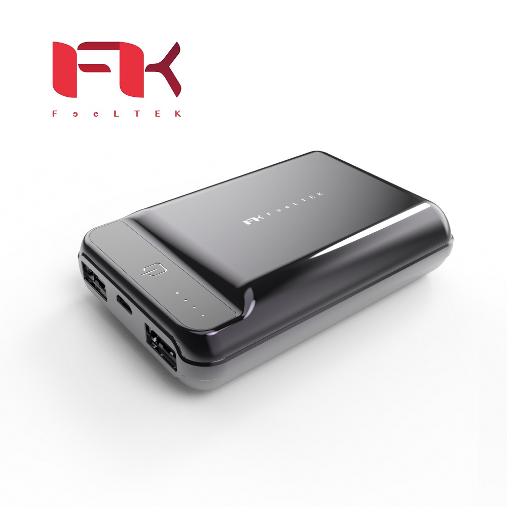 Feeltek Nano 快充行動電源10000mAh 灰