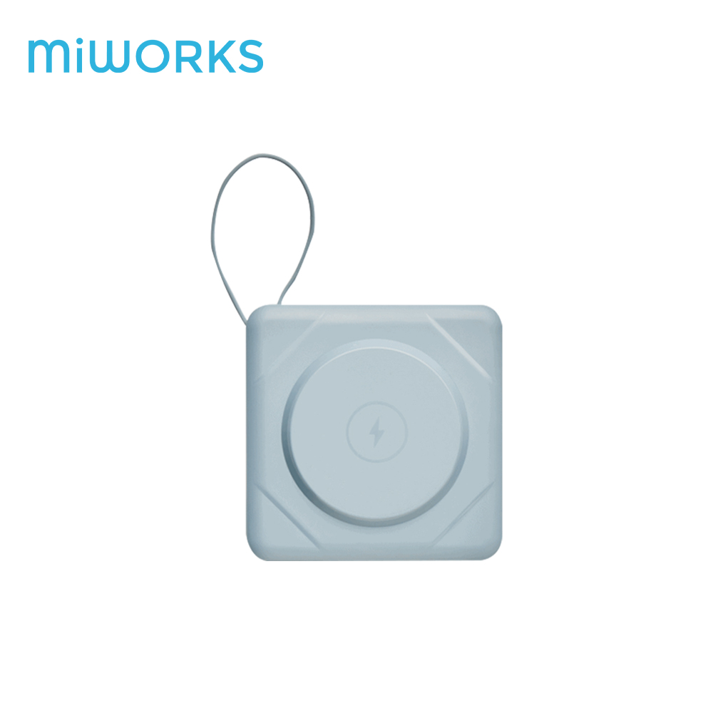 米沃miworks 10000mAh多合一快充磁吸行動電源(藍色)