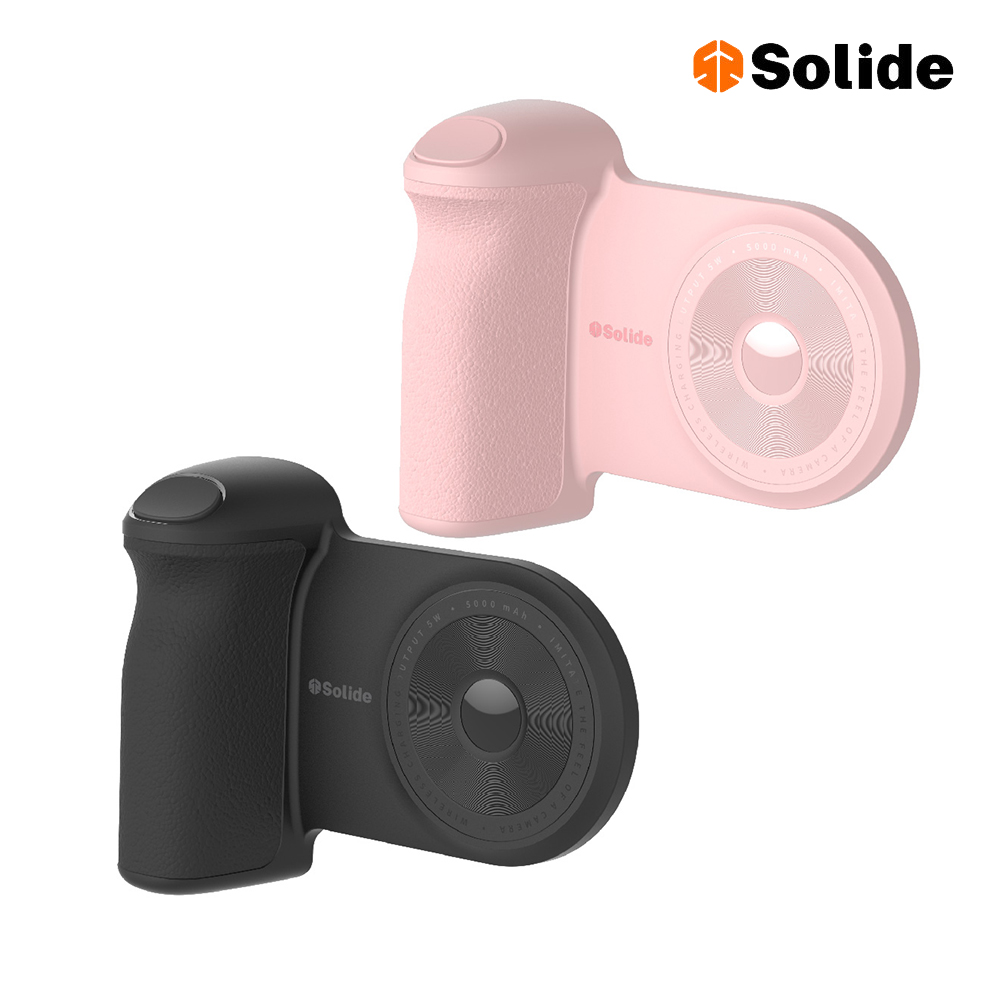 【Solide】PiscesCam 雙魚座 磁吸即可拍 5000mAh 磁吸支架握把行動電源