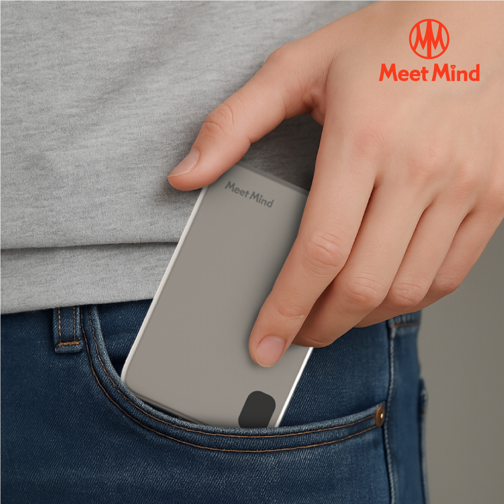 Meet Mind 吸附式線充行動電源 5000mAh-Type-C鋁合金款