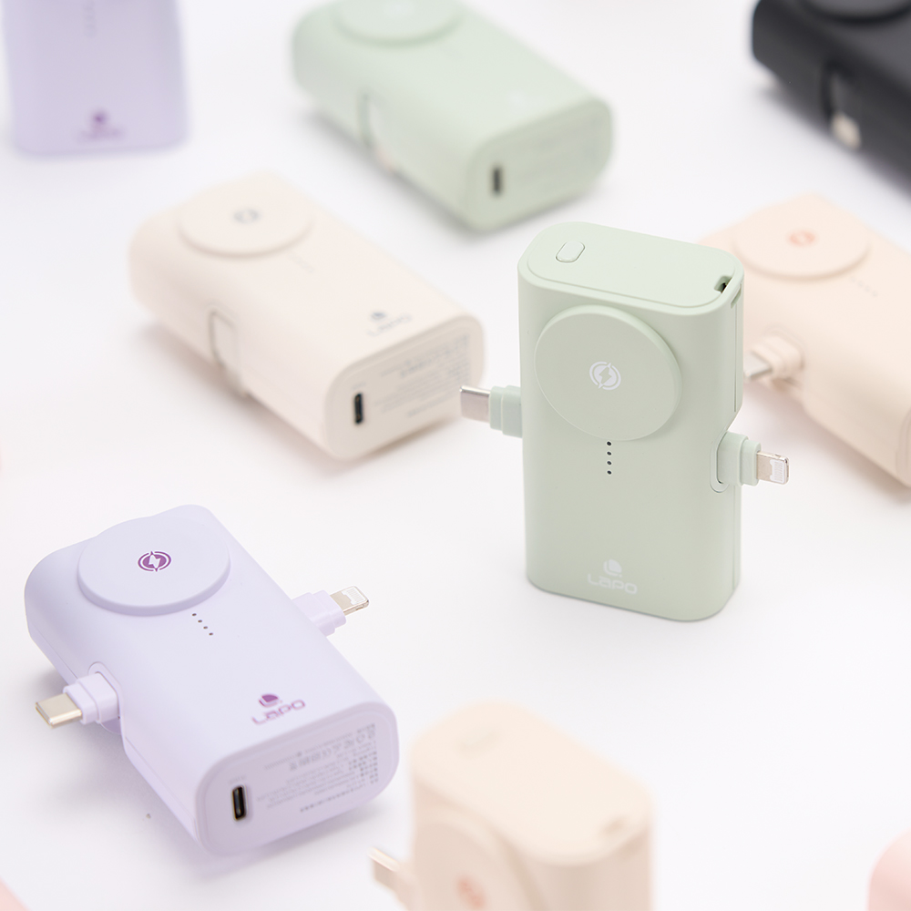 LaPO 全功能快充版 5000mAh口袋行動電源 WT-12CL