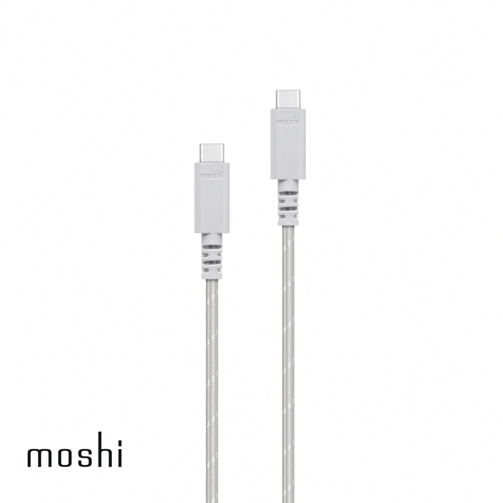 【moshi】Integra USB-C to USB-C (240W/480Mbps) 充電傳輸線 (1.2 m)