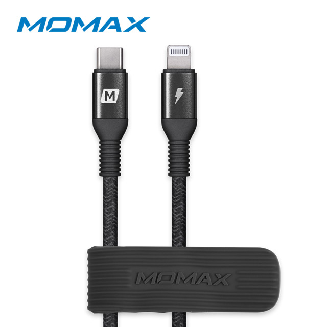 MOMAX Elite Link Lightning to Type-C 傳輸線DL31 (1.2m)-黑