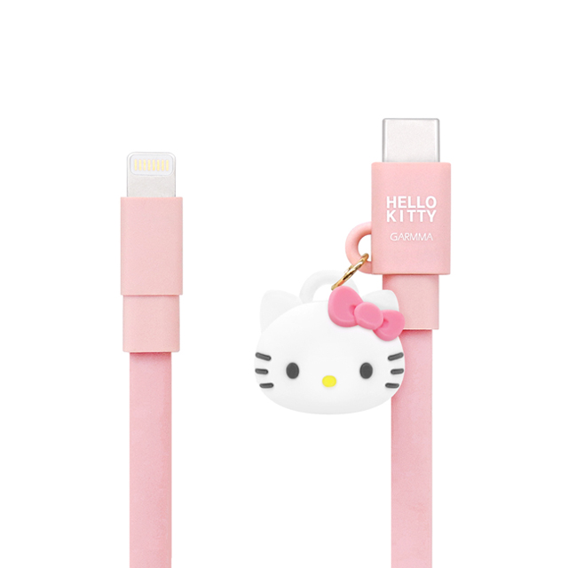 GARMMA Hello Kitty Type-c to Lightning PD快充傳輸充電線 甜心粉-120cm
