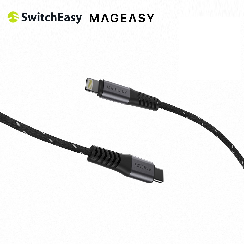 SwitchEasy LINKLINE USB-C to Lightning 60W 快充傳輸編織線 1.5M 原廠認證
