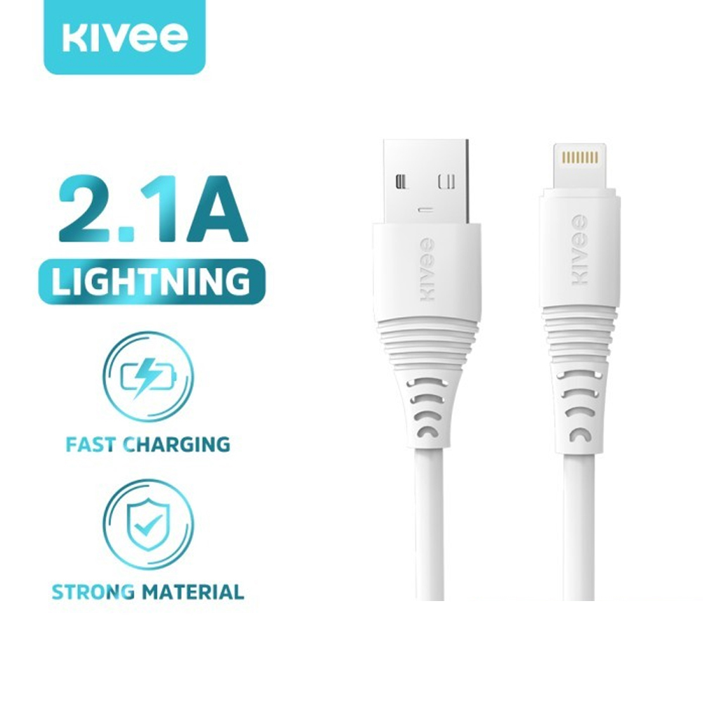 【KIVEE】Type-C MICRO Lightning 1M 2.1A充電線 安卓 蘋果USB手機充電線 傳輸線