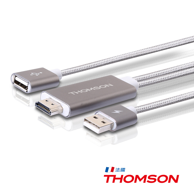 THOMSON 手機平板同步HDMI傳輸線 TM-TAW03UC