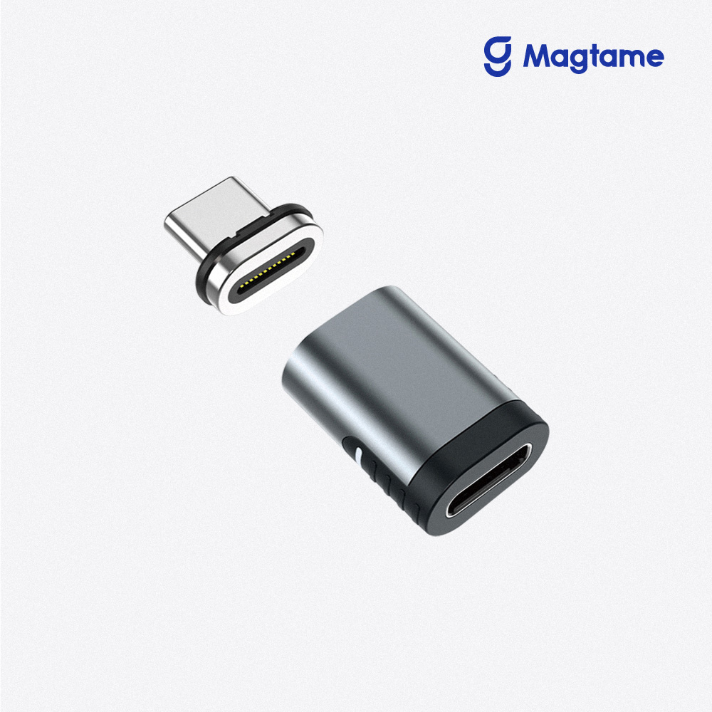 Magtame Type-C USB-C 240W PD 磁性轉接頭 支援20 Gbps 快速傳輸
