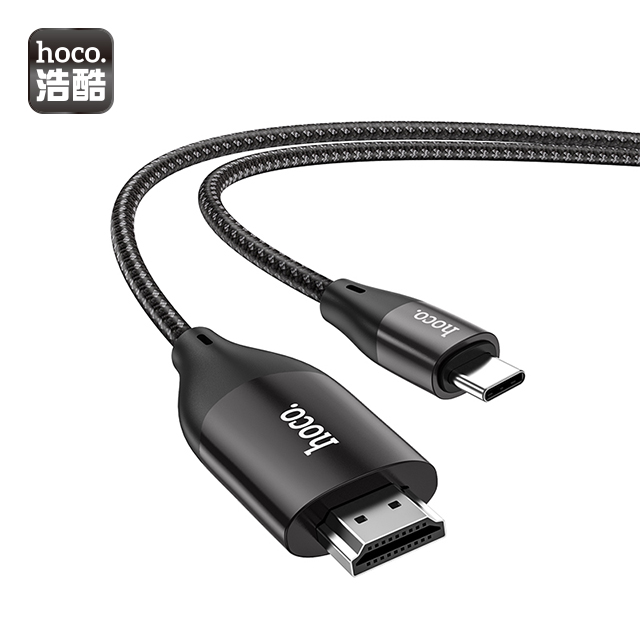 hoco. UA16 Type-C轉HDMI高畫質螢幕分享器 錆色