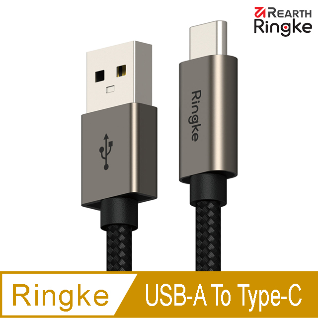 【Ringke】Fast Charging Basic Cable USB-A to Type-C 480Mbps QC3.0快充數據傳輸充電編織線