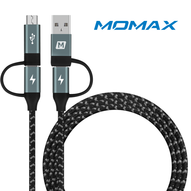 MOMAX One Link 4合1 Type-C PD 連接線DC12 (1.2米)
