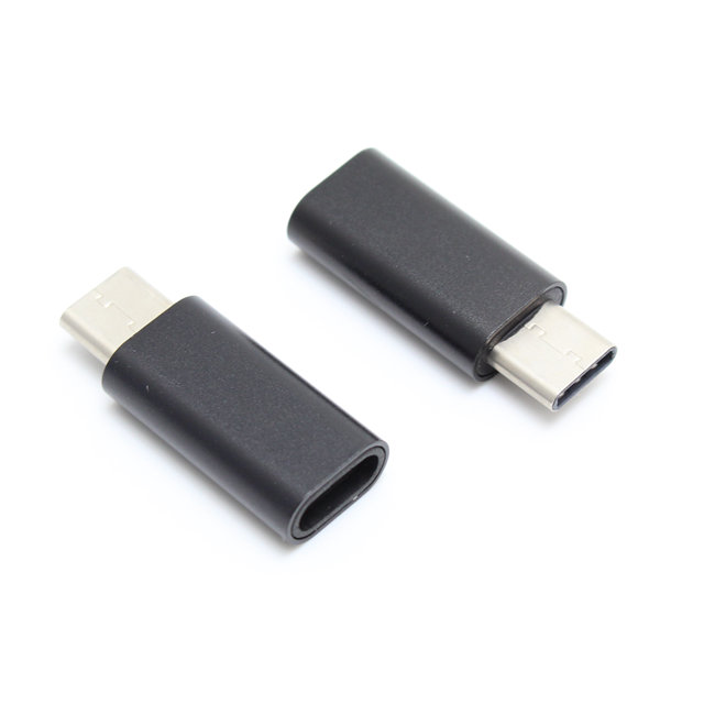 Lightning(母) to USB Type C(公) 手機充電傳輸線轉接頭