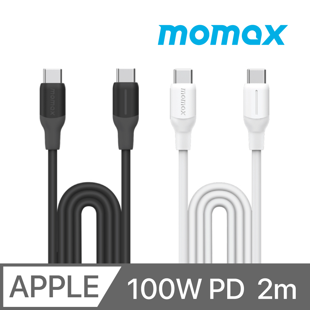 Momax 摩米士 1-Link Flow 100W PD USB-C 編織充電傳輸線 2m