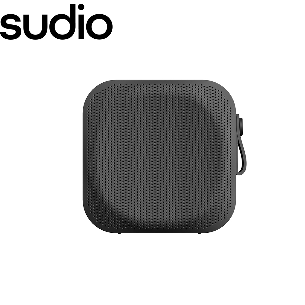 【Sudio】F2 攜帶式藍牙喇叭(可串聯) - 黑磚