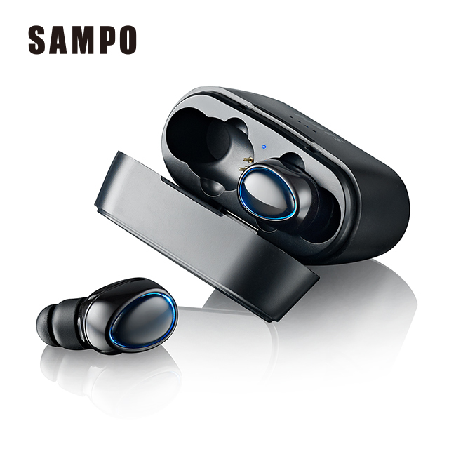 SAMPO聲寶迷你雙耳立體聲藍牙耳機(BEN851CP)