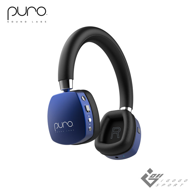 PuroQuiets 降噪無線兒童耳機-深藍色