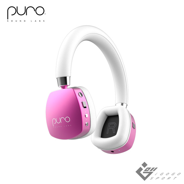 PuroQuiets 降噪無線兒童耳機-粉紅色