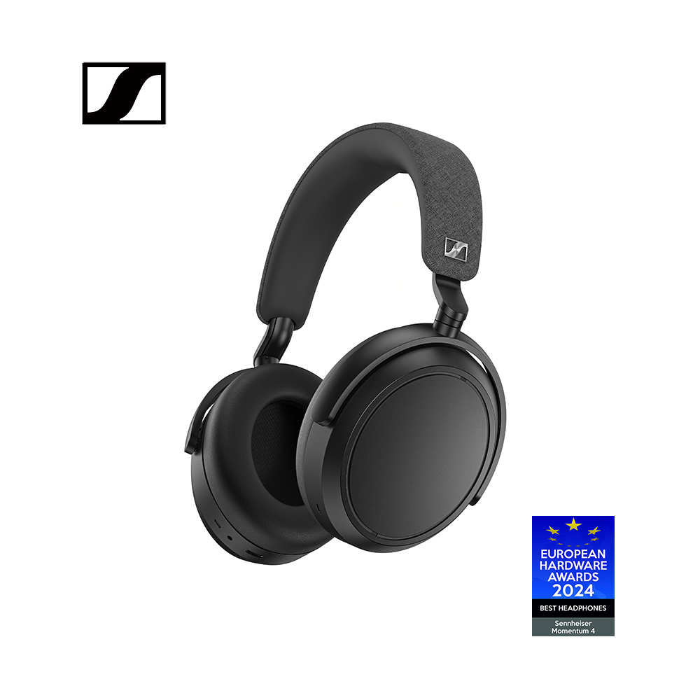 Sennheiser Momentum 4 Wireless 主動降噪耳罩式藍牙耳機 (黑色)