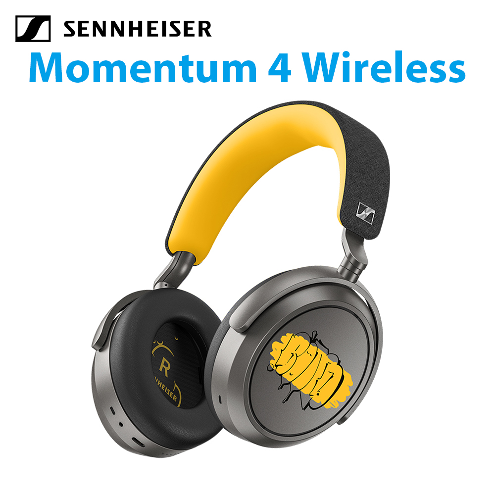 Sennheiser consumer hearing 森海塞爾耳機 Momentum 4 Wireless 主動降噪耳罩式藍牙耳機 第四代 (80週年紀念版) 公司貨