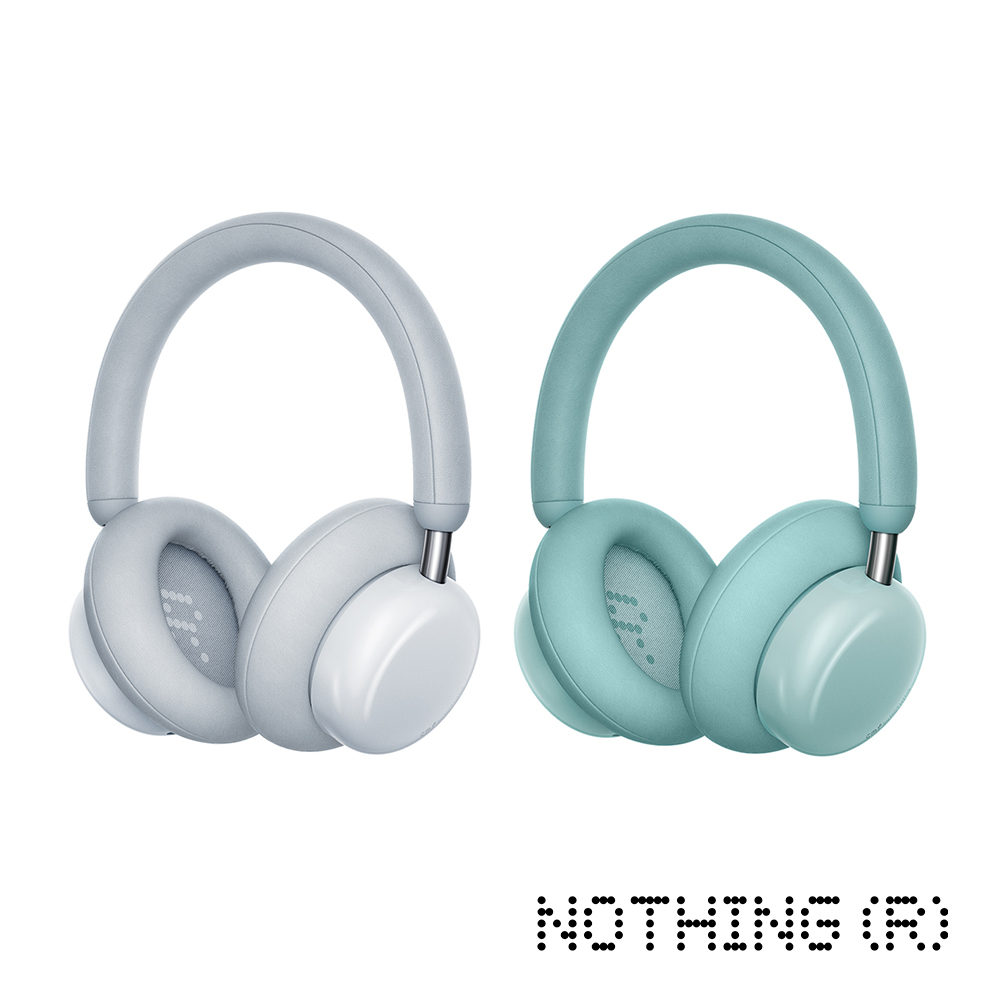 NOTHING CMF Headphone Pro 頭戴式耳罩藍牙耳機 白色/湖水綠 公司貨