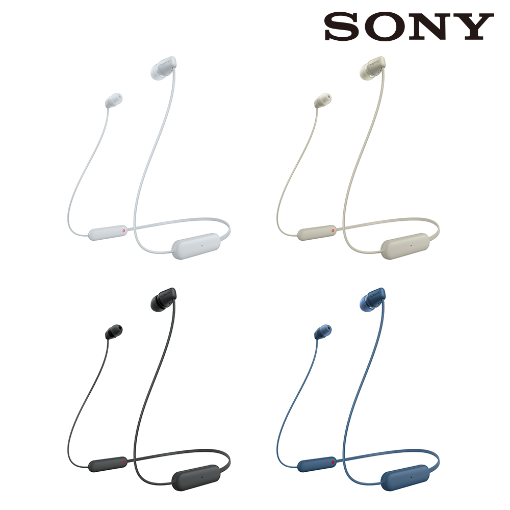[福利品SONY WI-C100 無線 入耳式 藍牙耳機