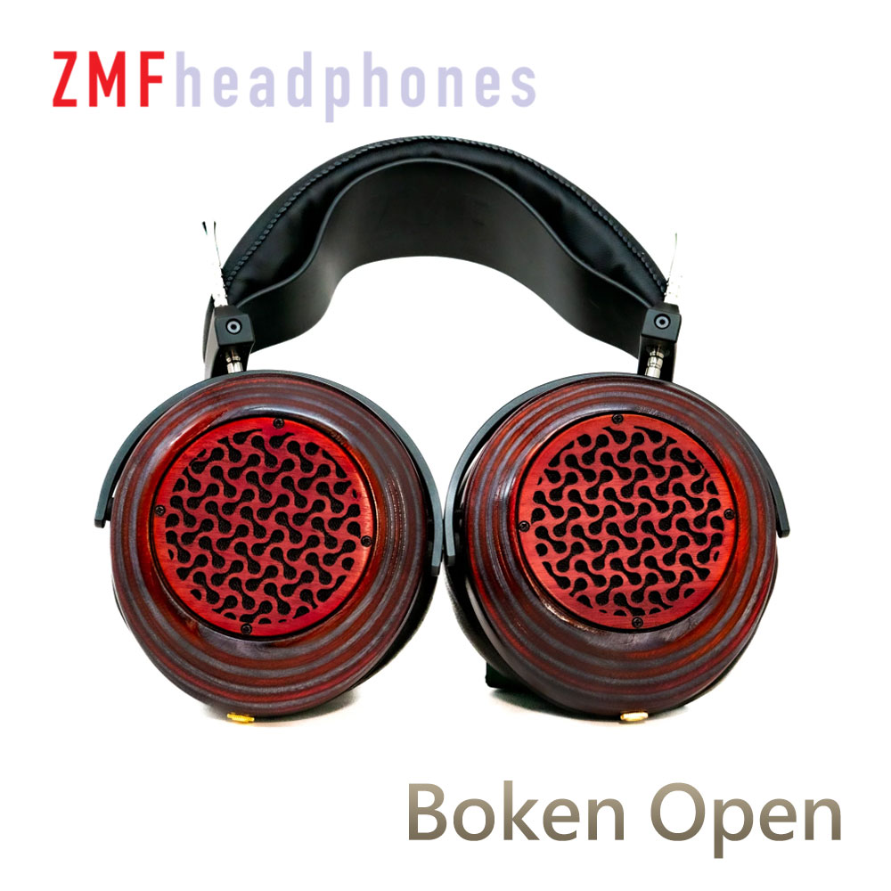 ZMF BOKEH Open 美國製頭戴式耳機-餘燼紅