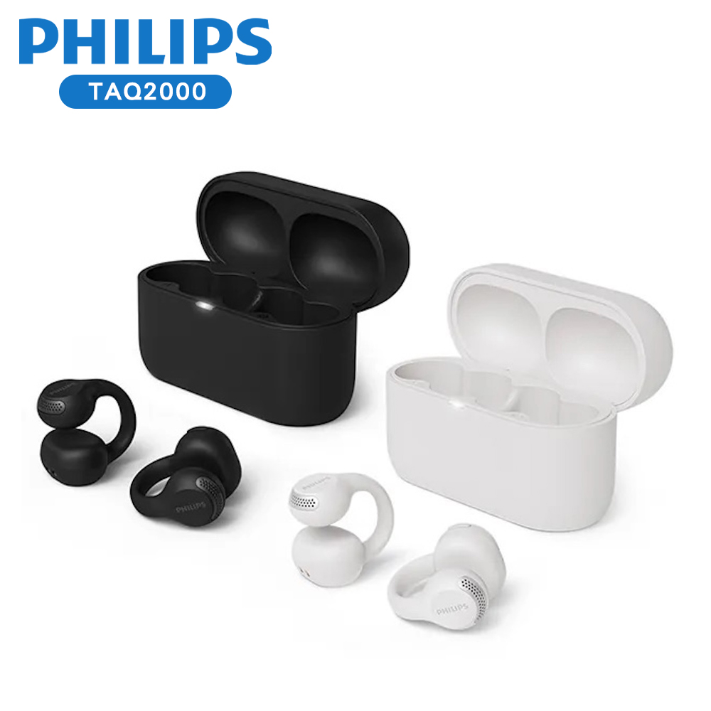 PHILIPS 飛利浦 耳夾式真無線藍牙耳機 TAQ2000