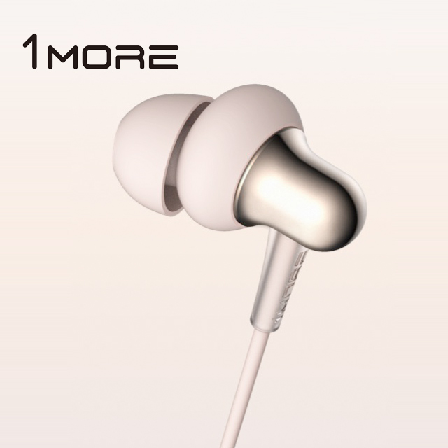 1MORE E1025 Stylish 雙動圈入耳式耳機-金