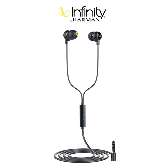 Infinity WYND 220 立體聲耳道式耳機-黑