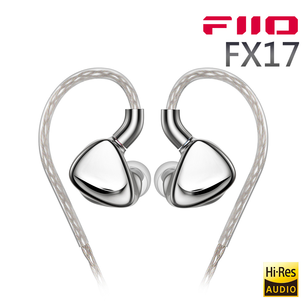 FiiO FX17 一圈四鐵八靜電單體MMCX可換線耳機