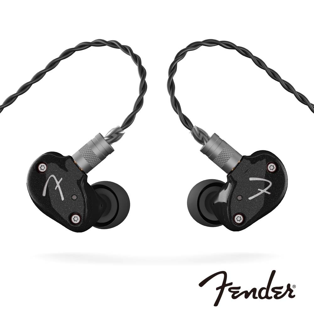 Fender Track 入耳式監聽耳機 經典黑 (海國)