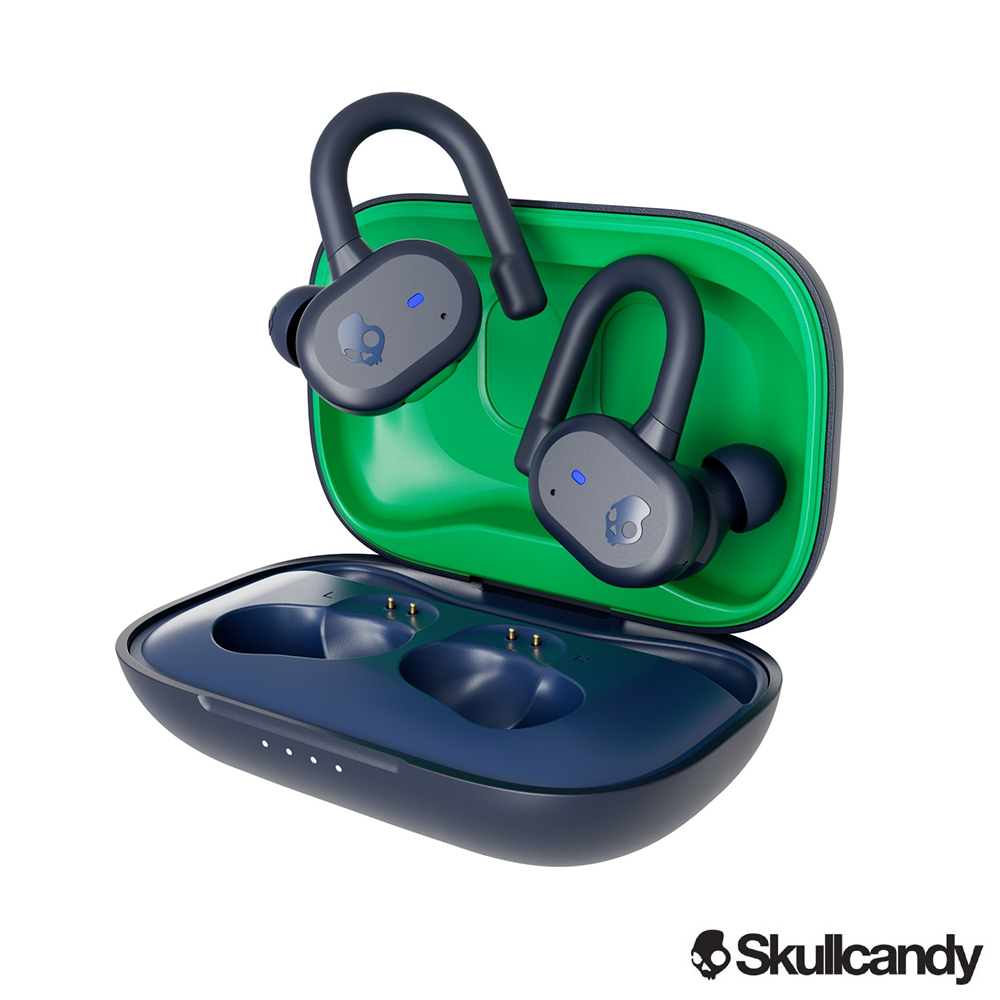 Skullcandy 骷髏糖 Push Active 真無線藍牙耳機 深藍+綠色(246)