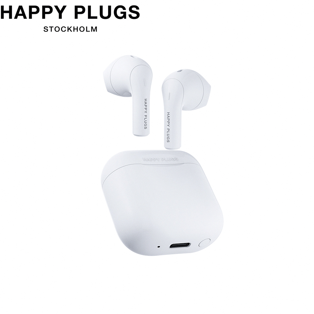 Happy Plugs Joy真無線藍牙耳機 - 羽翼白