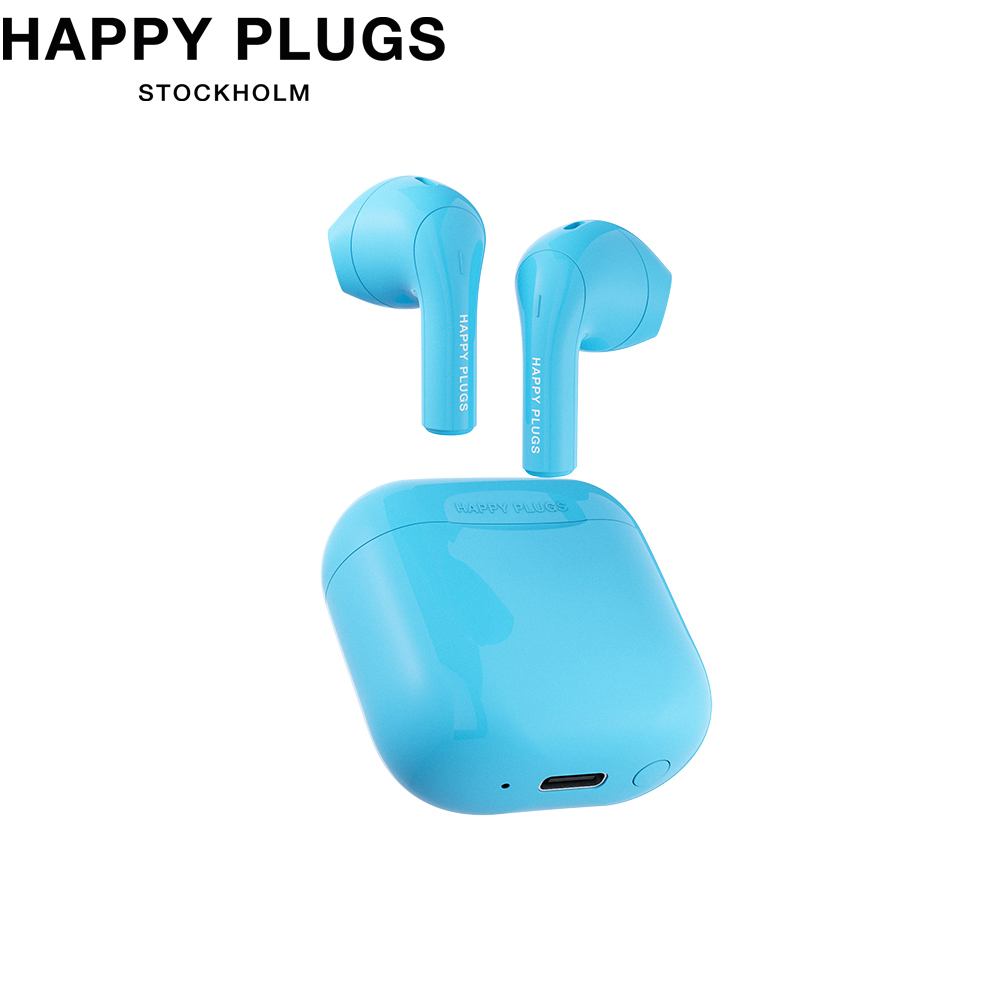 Happy Plugs Joy真無線藍牙耳機 - 霓光藍