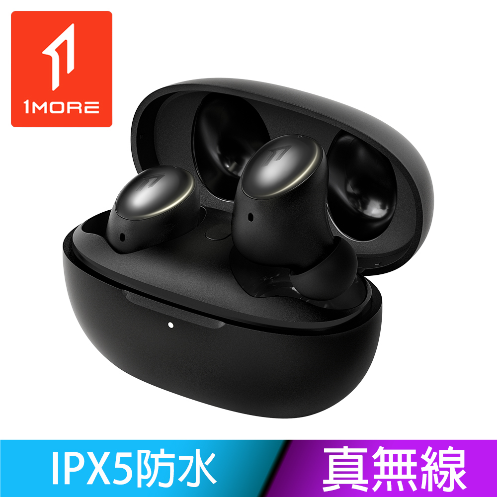 【1MORE】ColorBuds 2 時尚豆真無線耳機 黑 / 1MORE-ES602-BK