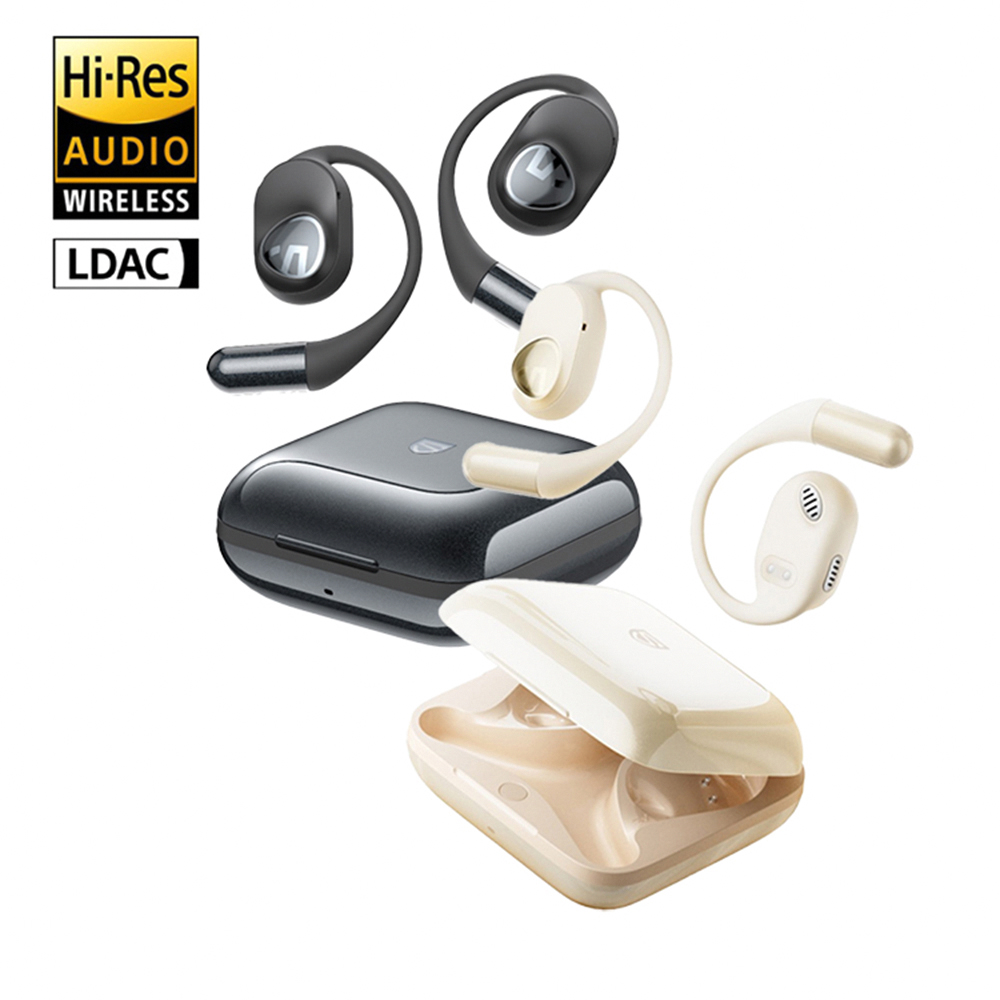 【◇SoundPeats◇】GoFree2+ 開放式無線耳機 (LDAC/16.2m單體/39hr續航/藍芽5.4)