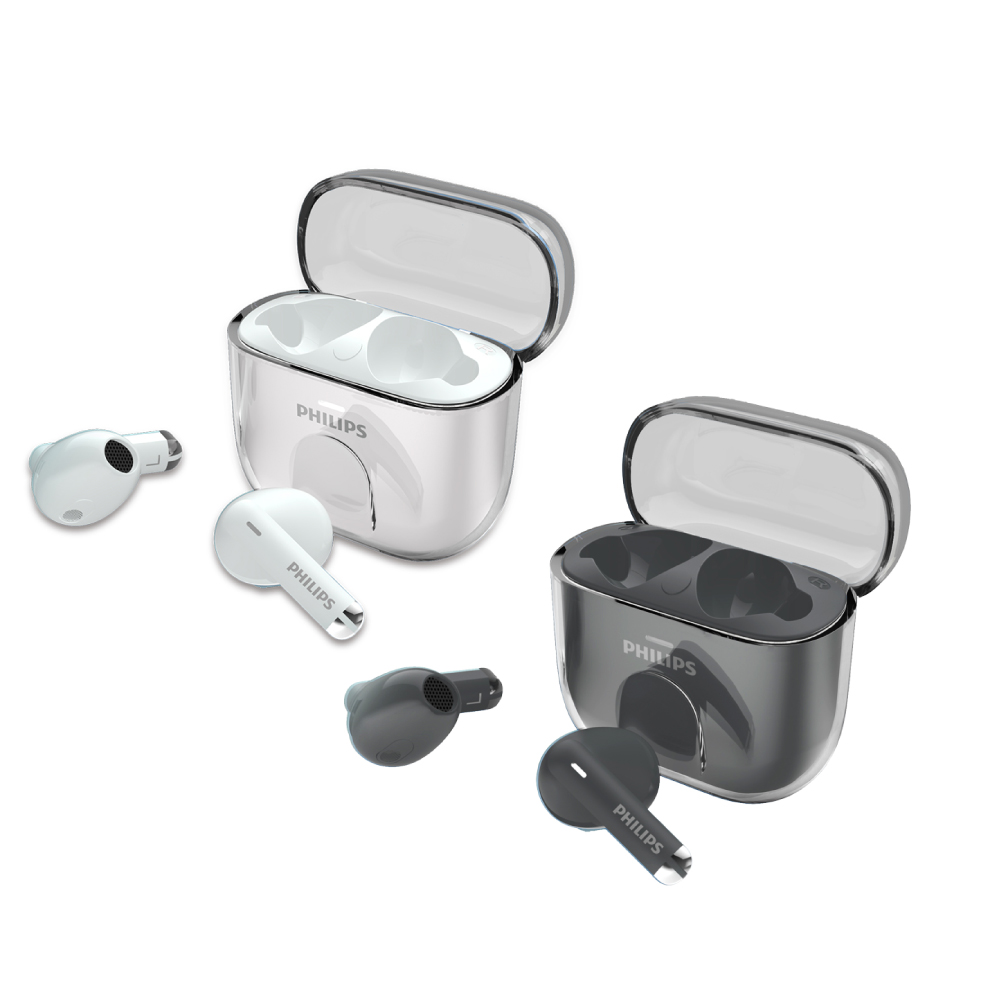 【Philips】飛利浦通話降噪長續航真無線藍牙耳機-TAT1158