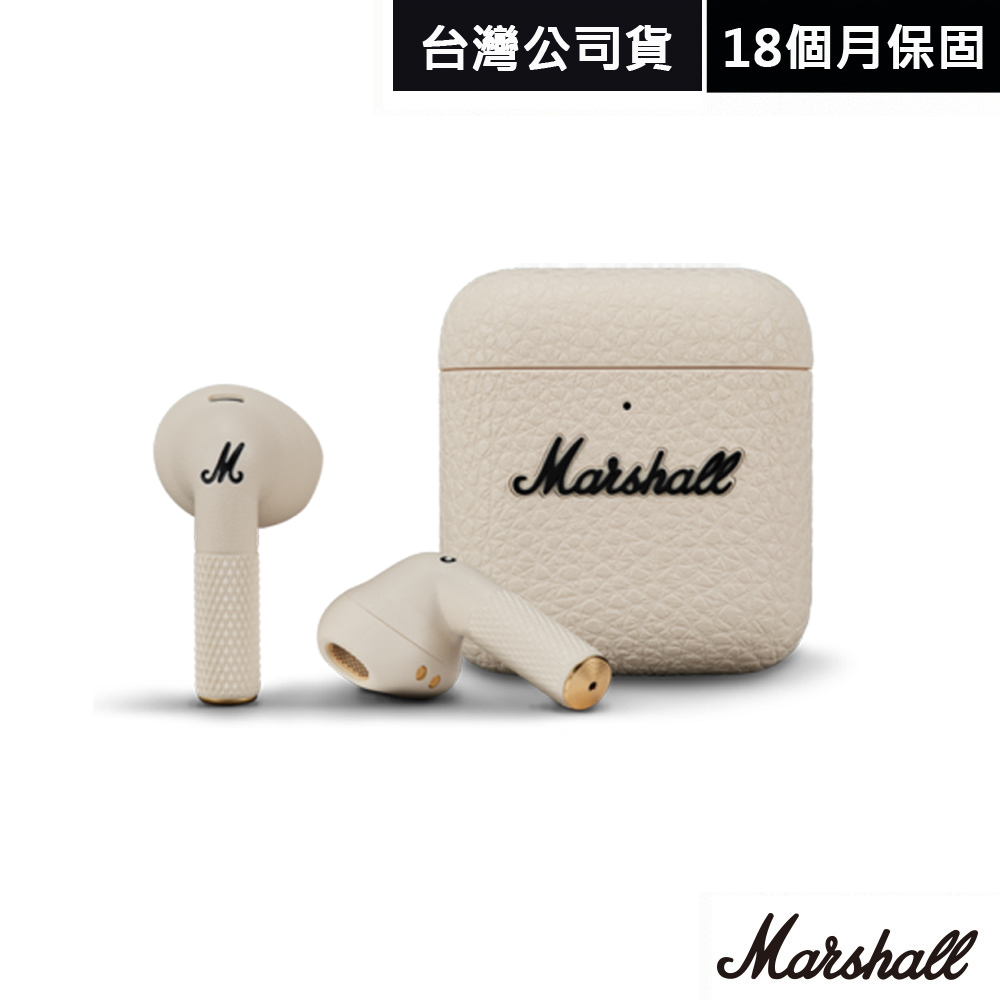 Marshall Minor IV 真無線藍牙耳機-第四代經典黑
