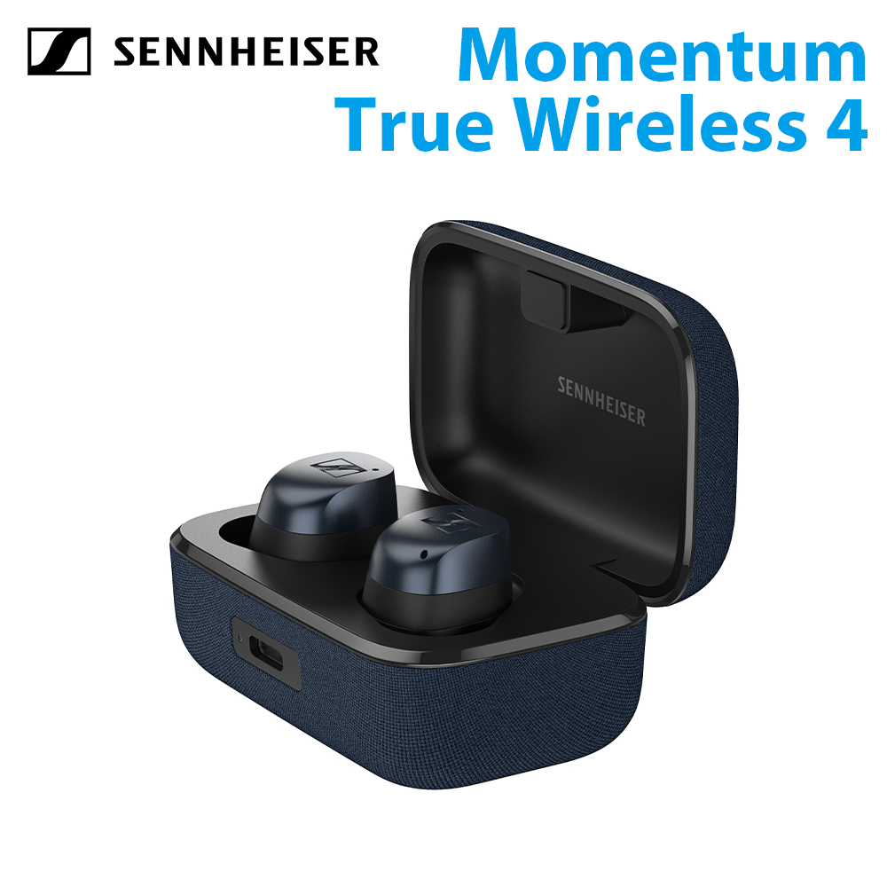 SENNHEISER 森海塞爾 Momentum True Wireless 4 旗艦真無線藍牙耳機第四代 公司貨 丹寧色