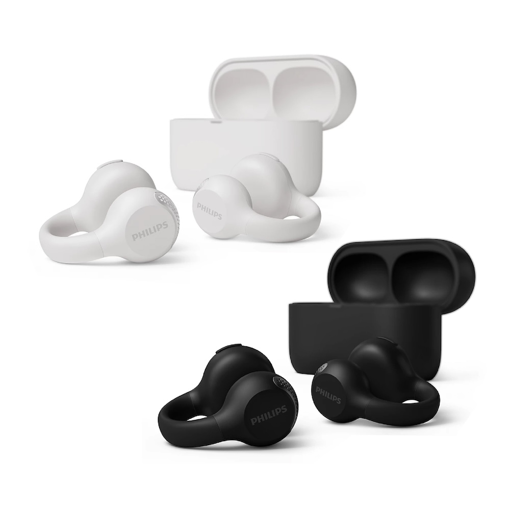 PHILIPS 飛利浦 GO 系列 TAQ2000 ⽿夾式 真無線藍牙⽿機