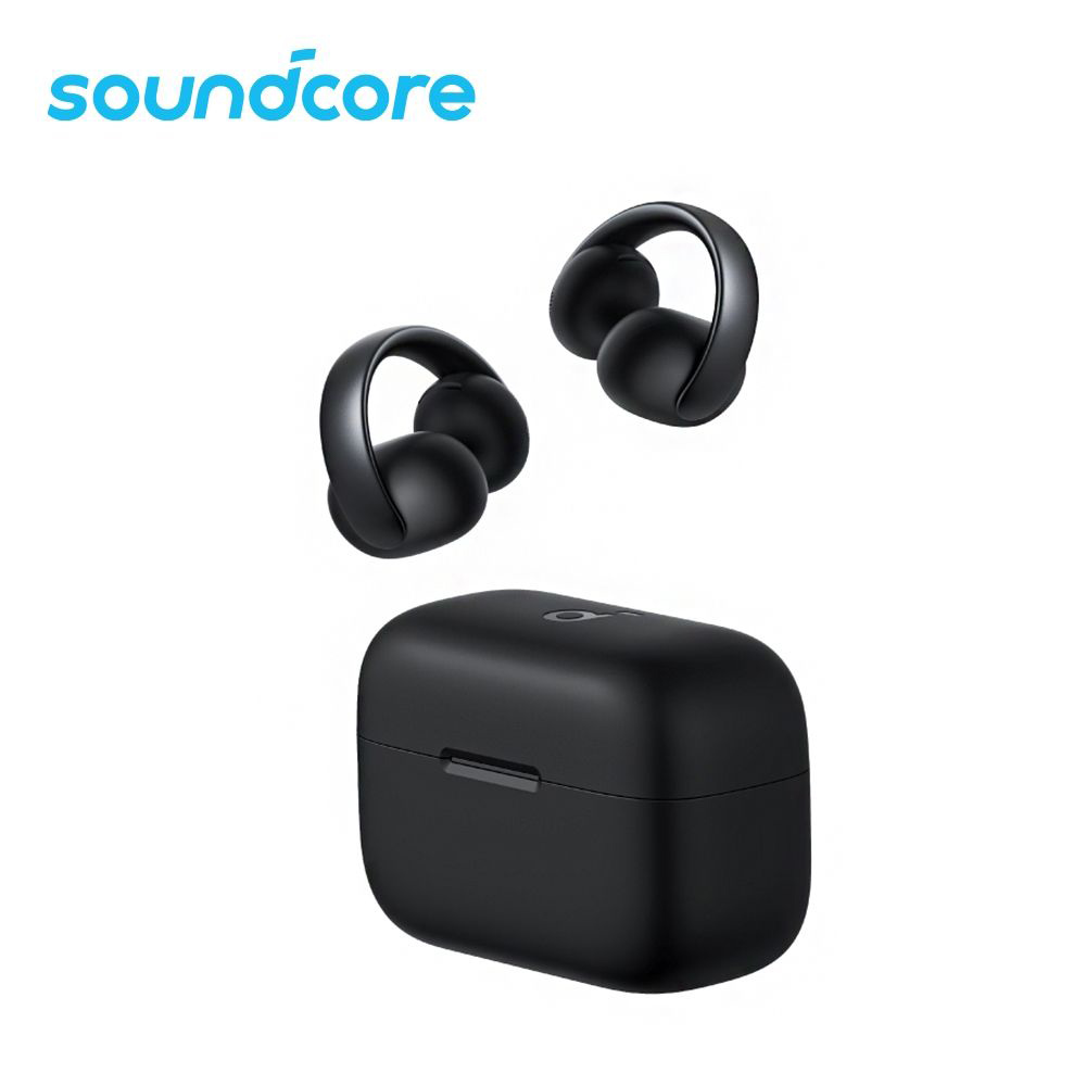 soundcore AeroClip 開放式藍牙耳夾耳機｜霧夜黑