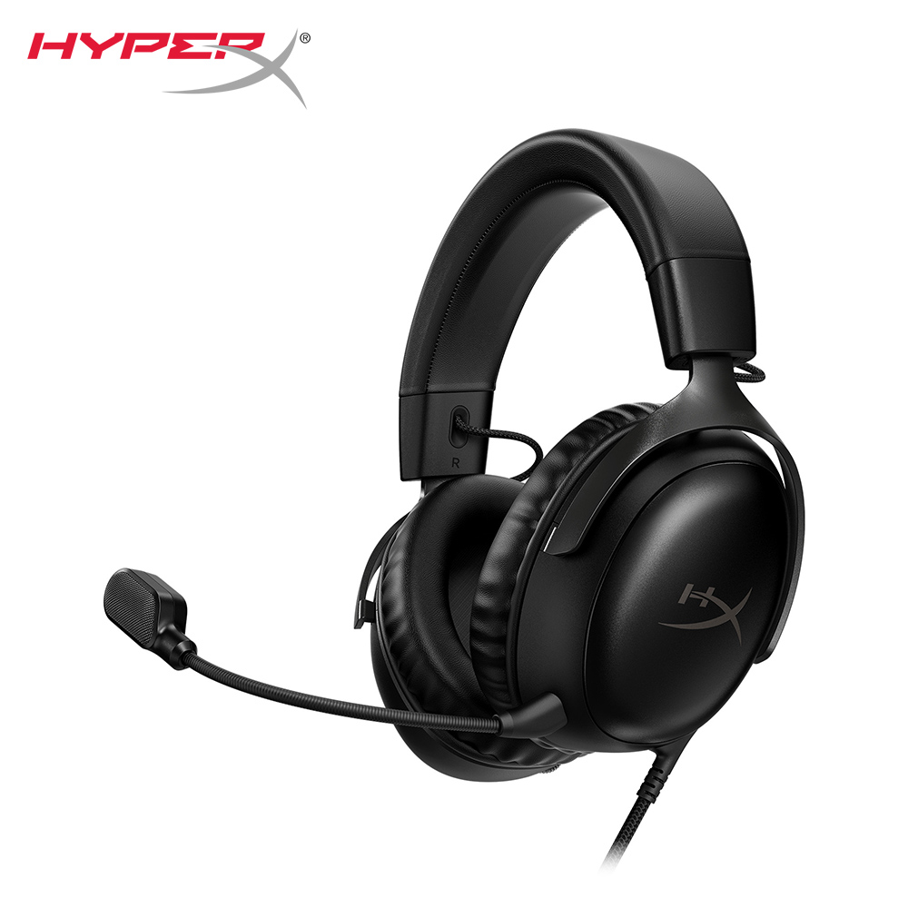 HyperX Cloud III 颶風3 無線電競耳機 黑色|77Z45AA