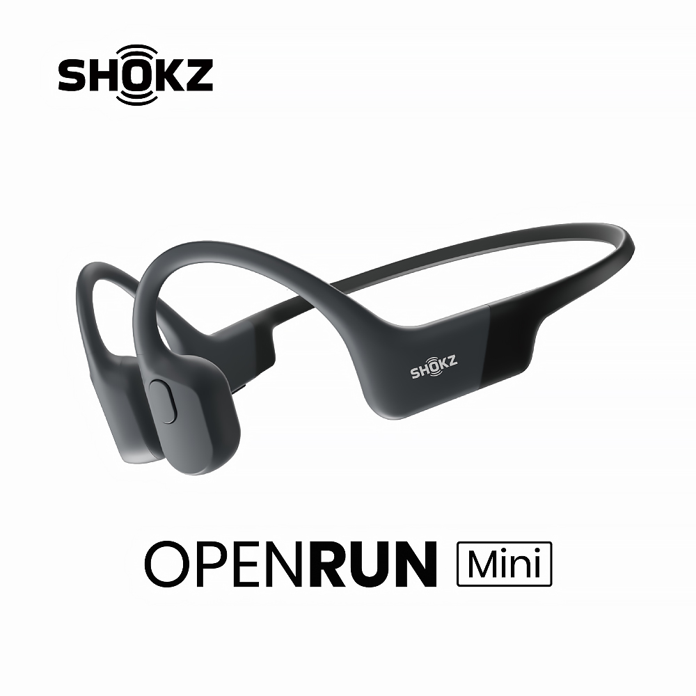 SHOKZ OPENRUN MINI(S804)骨傳導藍牙運動耳機-曜石黑