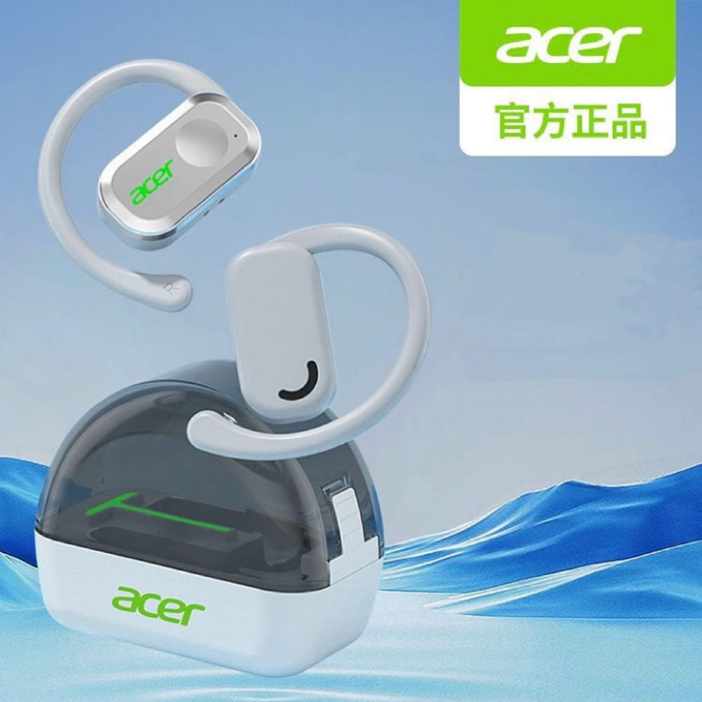 Acer 宏碁藍牙耳機 掛耳式耳機 藍芽運動耳機 高音質長續航