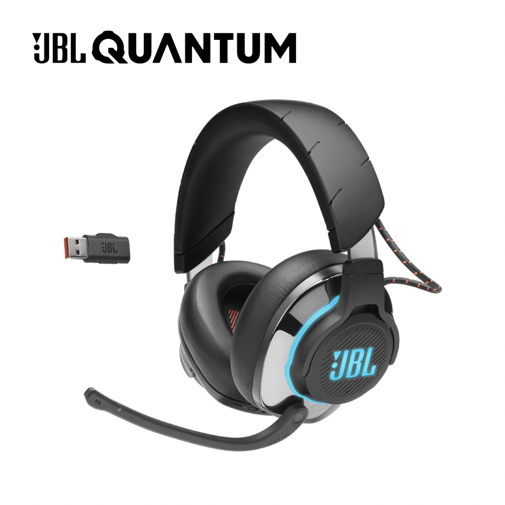 JBL Quantum 810 RGB環繞音效無線降噪電競耳機